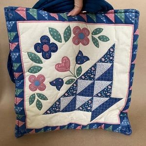 Vintage Quilted Purse